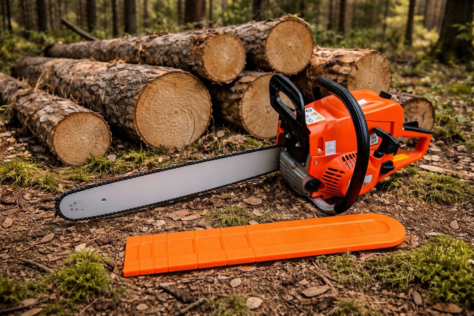 Nieuwe Benzine Kettingzaag - Krachtig en Betrouwbaar, ., 70 mm of meer, Kettingzaag, Nieuw