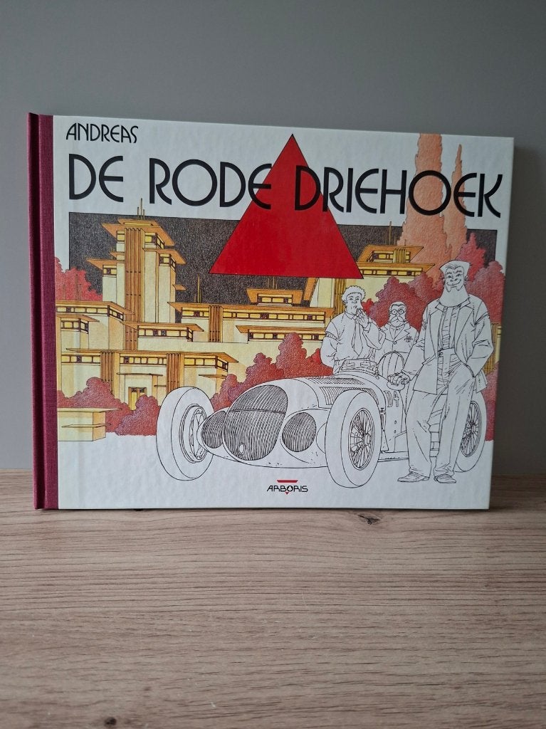 Andreas: De rode driehoek ltd. ed., Eén stripboek, Ophalen of Verzenden, Zo goed als nieuw, Andreas