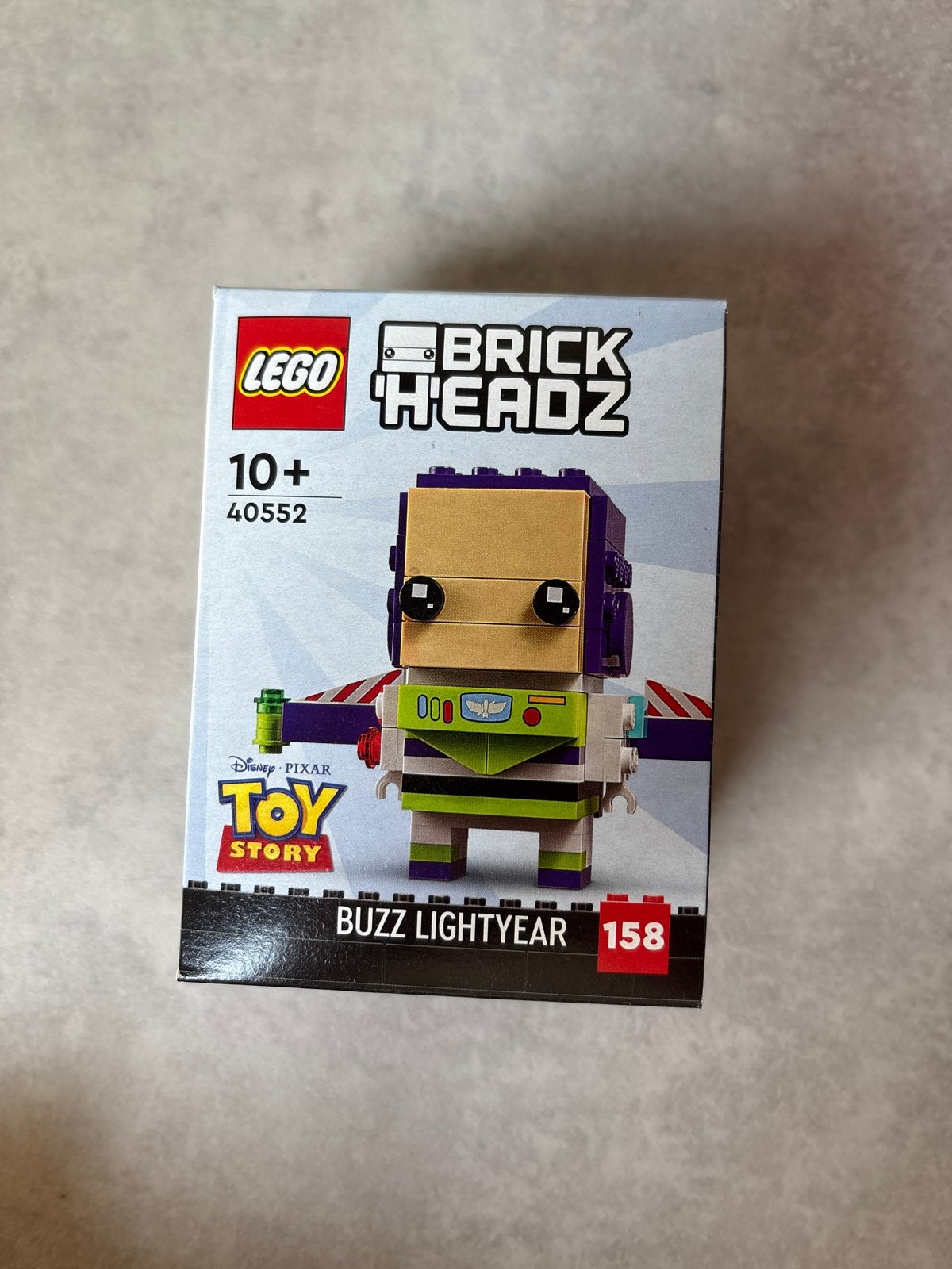 LEGO BrickHeadz 40552 Buzz Lightyear Toy Story Nieuw, Lego, Nieuw, Ophalen of Verzenden, Disney
