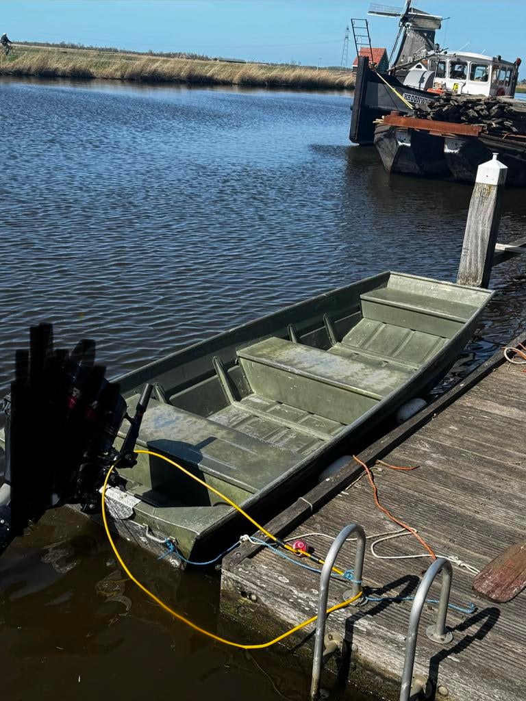 Platbodem Alumacraft 1236, Ophalen of Verzenden, Gebruikt