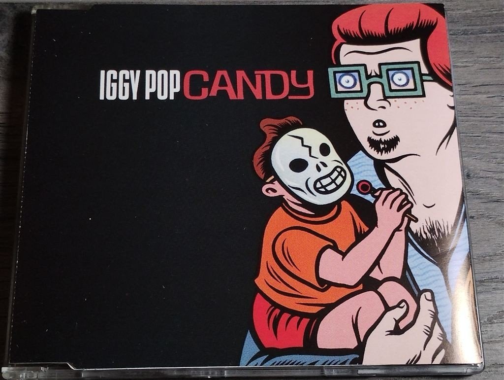 Iggy Pop ‎– Candy [CD Single], Ophalen of Verzenden, Zo goed als nieuw, Pop