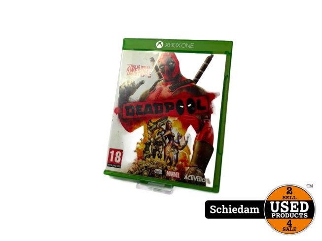 XBOX One Game: Deadpool, Microsoft, Gebruikt, Support@microsoft.com, Microsoft Corporation
One Microsoft Way
Redmond, WA 98052-6399
USA