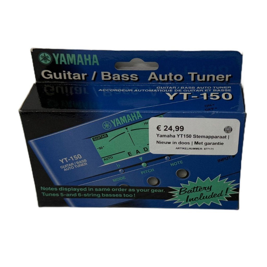 Yamaha YT150 Stemapparaat | Nieuw in doos | Met garantie, Dordrecht@usedproducts.nl, Toulonselaan 72, Nieuw, Ophalen of Verzenden