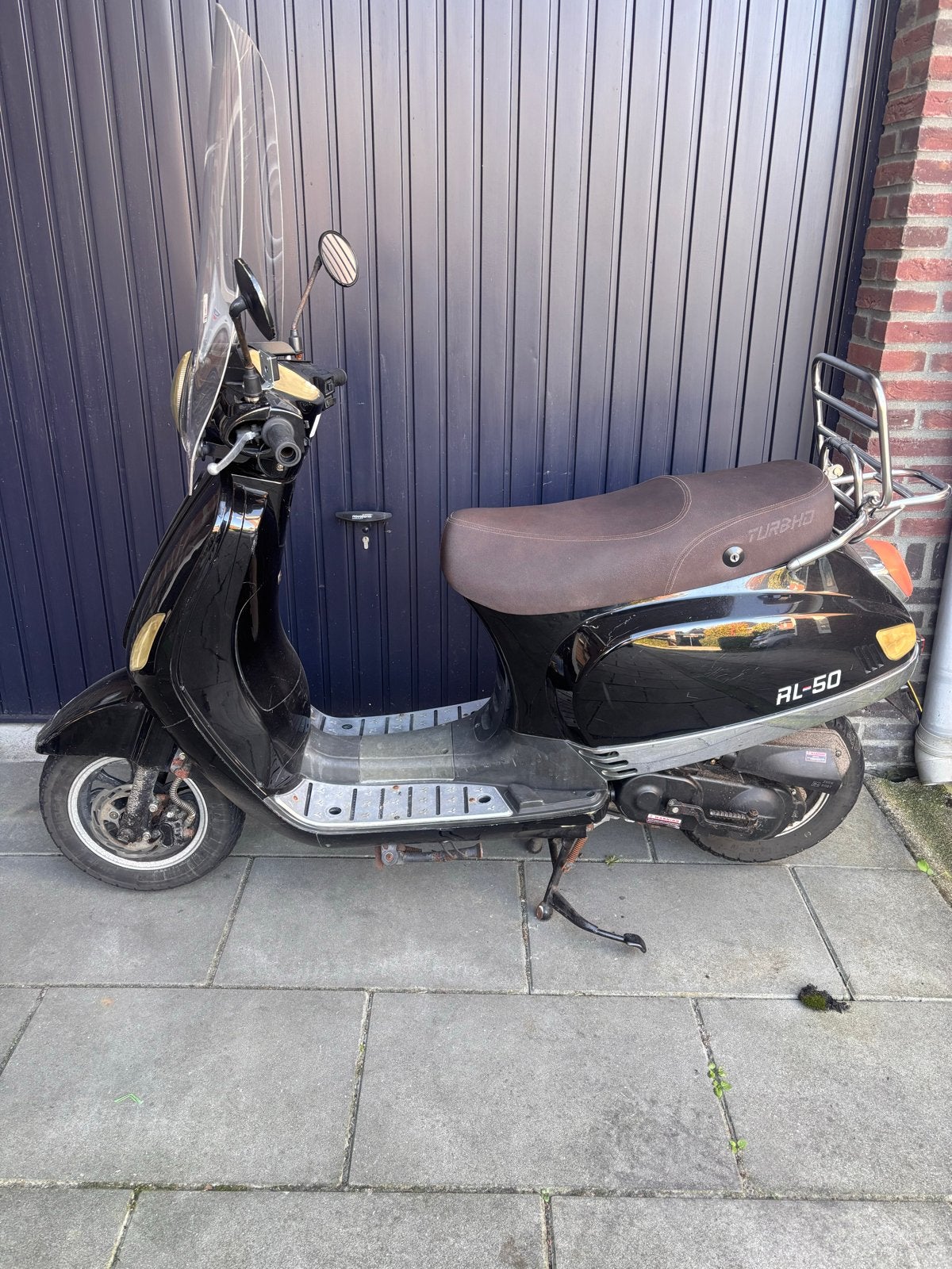 Thurbo RL-50 Opknapper - Zwarte Scooter, Ophalen, Gebruikt, Benzine, Overige merken