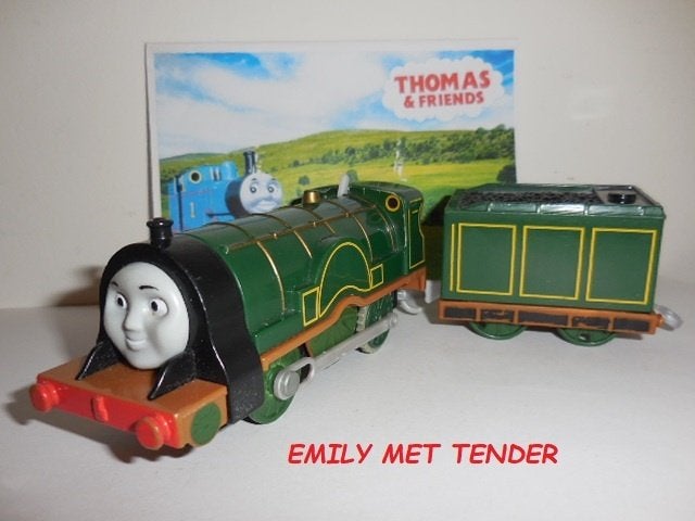 Trackmaster Thomas de Trein Emily met Tender, Kartel Wielen, Kinderen en Baby's, Speelgoed | Thomas de Trein, Ophalen of Verzenden
