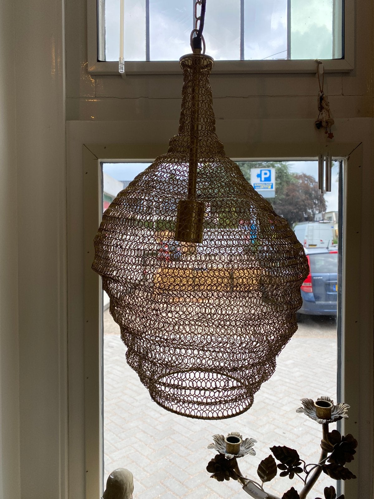 Oosterse Hanglamp, Goudkleurig, Lamp, QAZQA, Huis en Inrichting, Ophalen