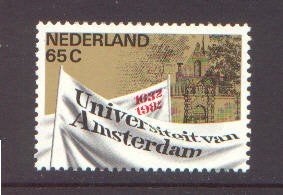 Nederland 1982 1260 Universiteit Amsterdam, Postfris, Postzegels en Munten, Postzegels | Nederland, Ophalen of Verzenden, Na 1940