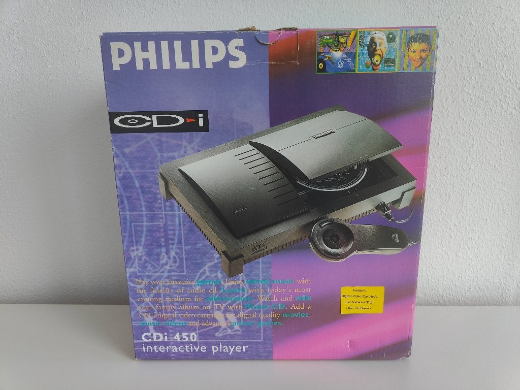 Zeer Netjes Complete Philips CD-i 450 Interactive Player CDI, Verzenden, Overige genres, 1 speler, Onbekend