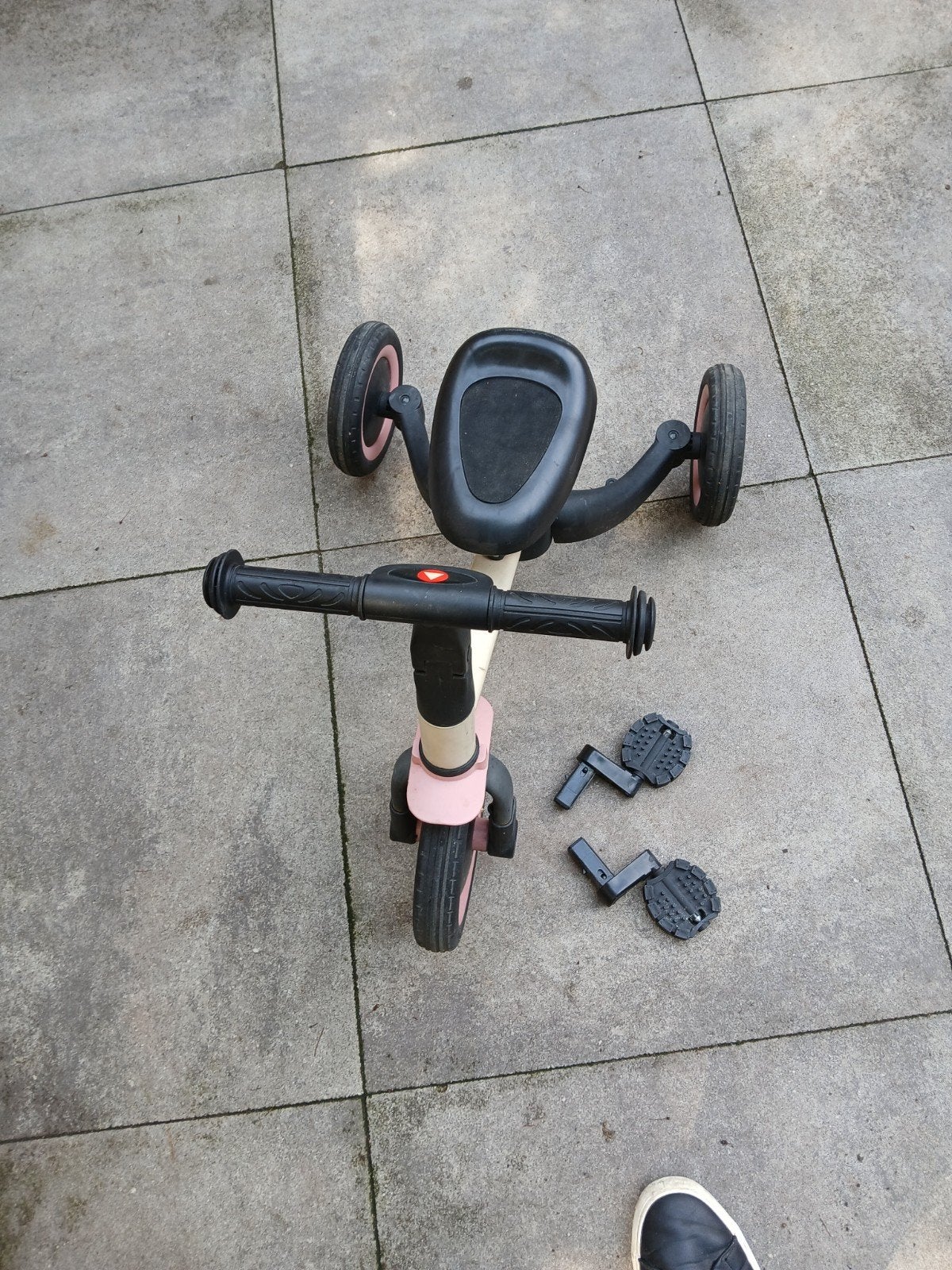 Loopfietsje, Ophalen, Gebruikt