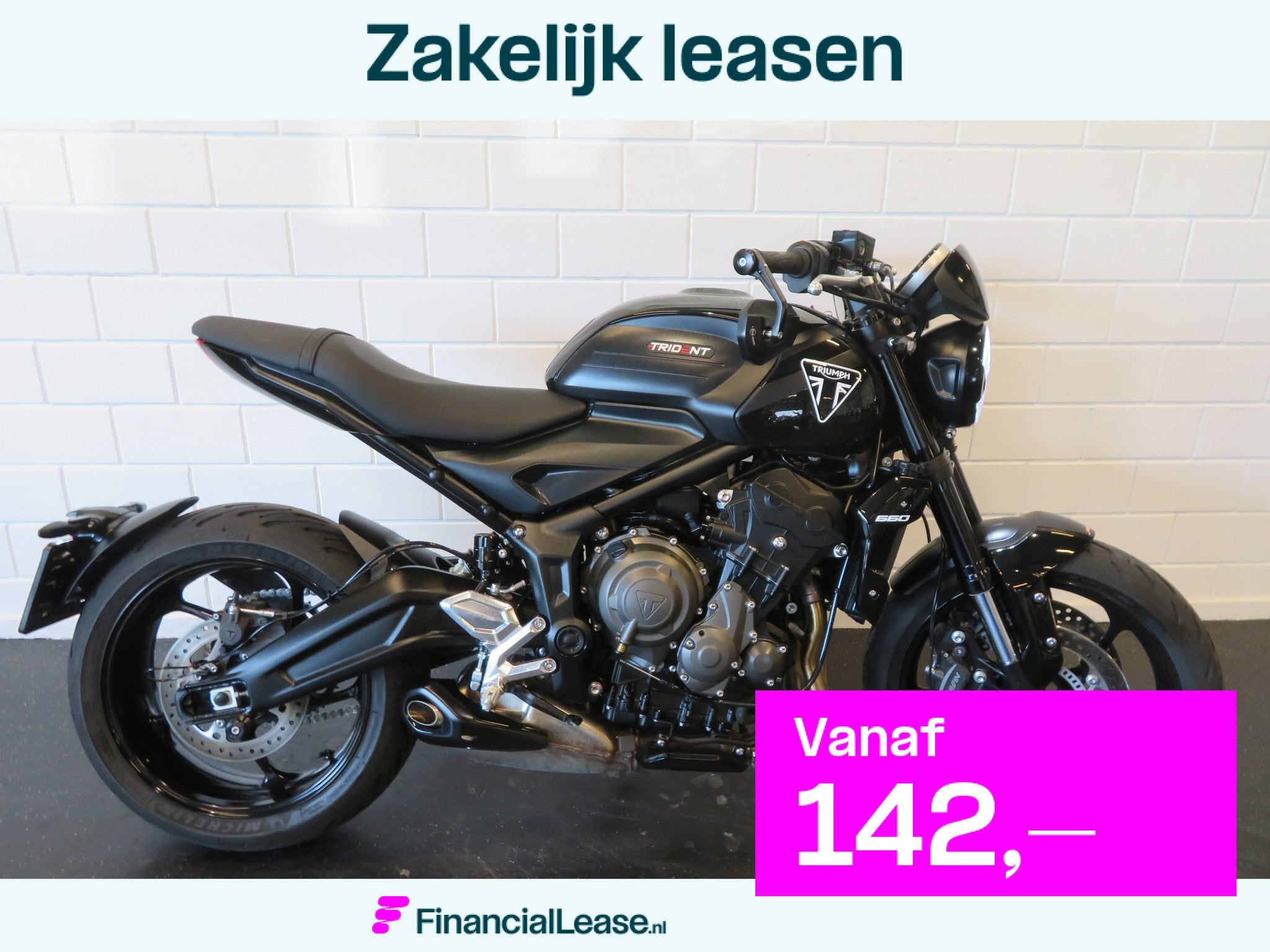 Triumph Trident 660 ABS NIEUWSTAAT!, Naked bike, 660 cc, Gebruikt, Bedrijf
