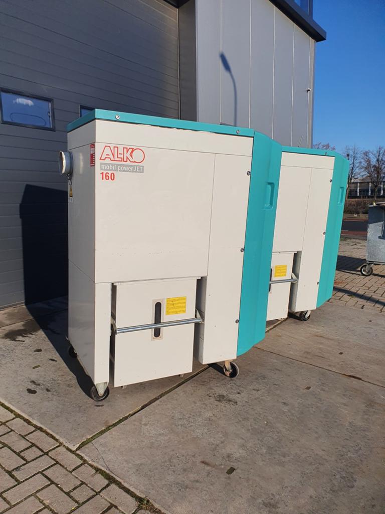 Alko 160 Mobiljet afzuiging ** Mobiele afzuiger onderdruk, Doe-het-zelf en Verbouw, Ventilatie en Afzuiging, Ophalen of Verzenden