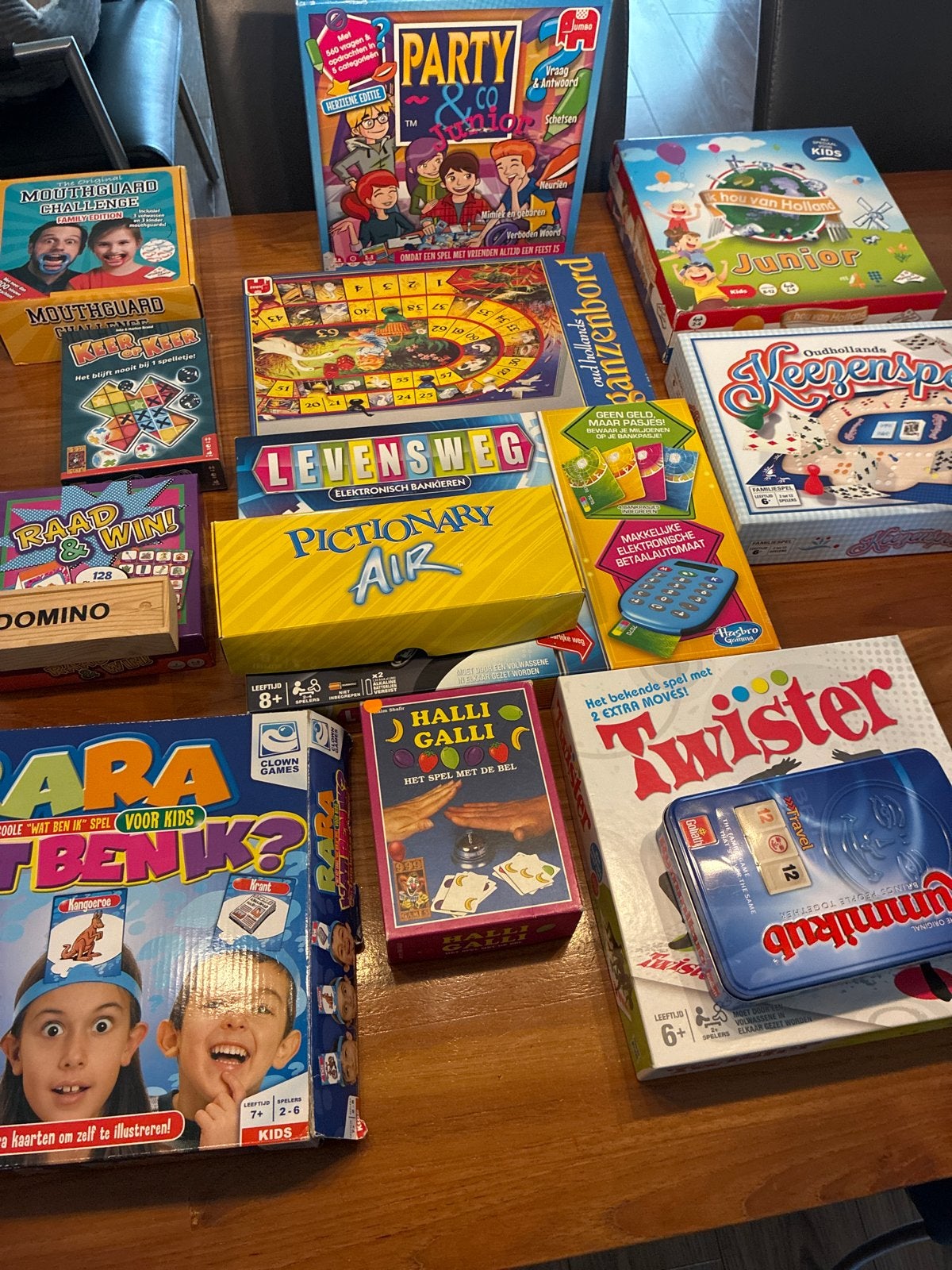 14 Gezelschapsspellen in 1 koop - Complete collectie!, Een of twee spelers, Ophalen of Verzenden, Gebruikt