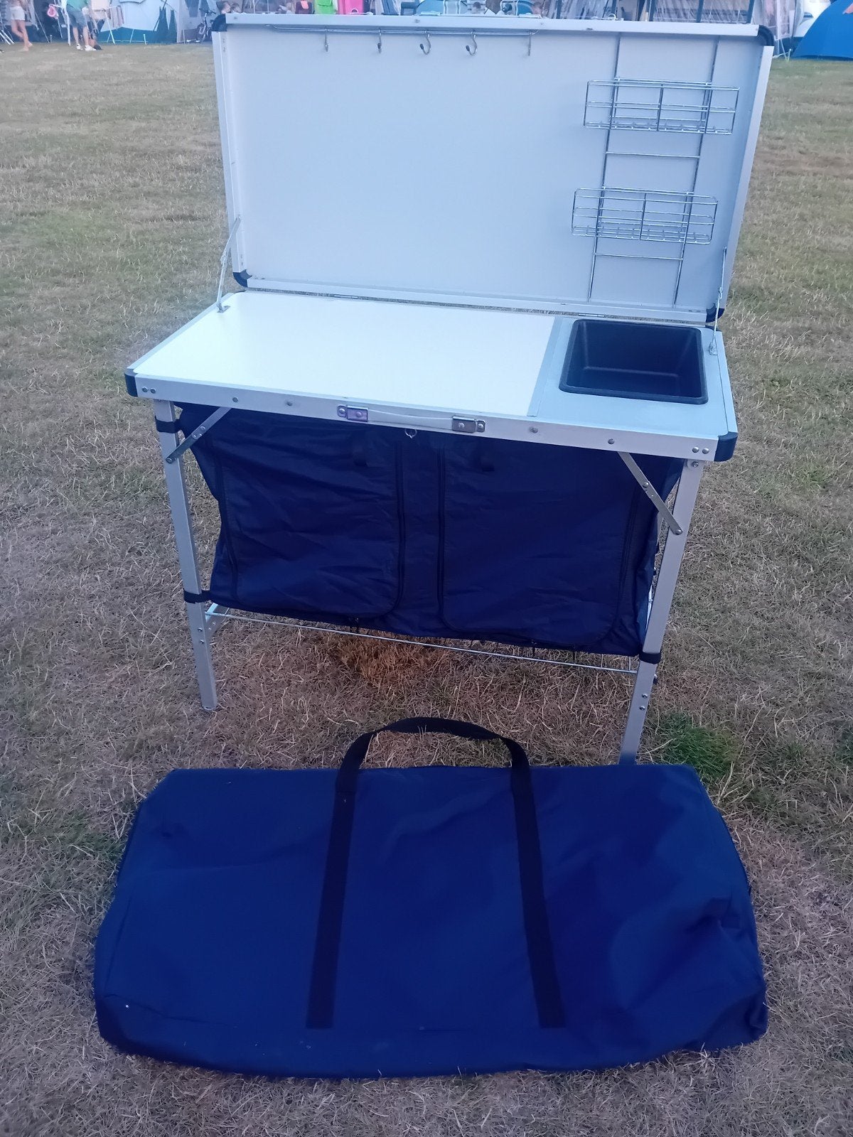 camping keuken kast met opberg ruimte, Ophalen, Gebruikt, Campingmeubel-accessoire