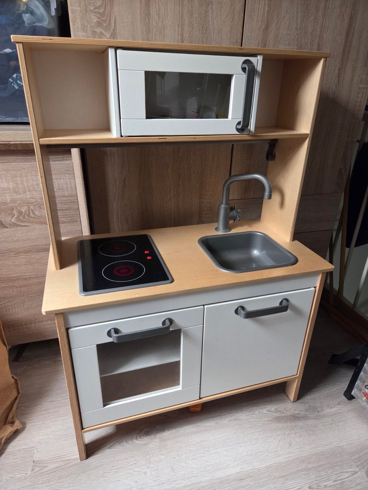 Ikea speel keuken met goed werkende kookplaat., Ophalen