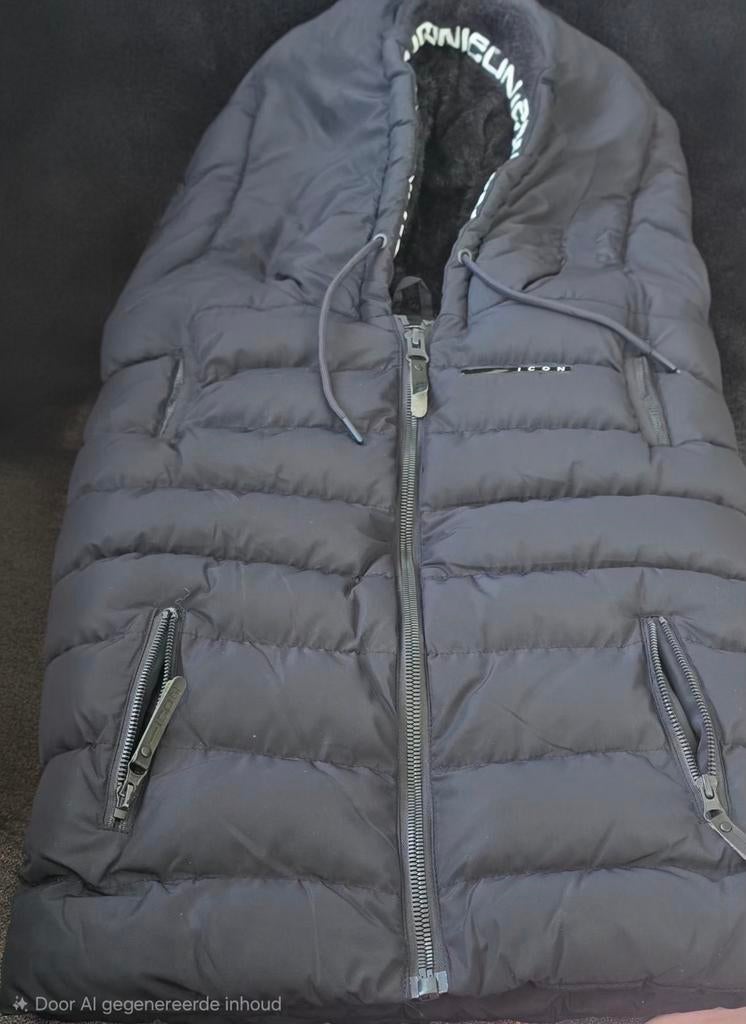 Icon Bodywarmer voor 10-jarige - Zwart, Warm en Stijlvol, Ophalen, Overige typen, Icon, Jongen of Meisje