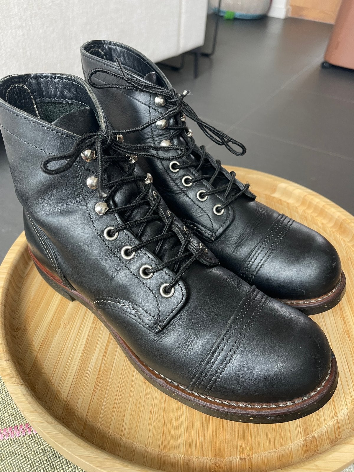 Red Wing shoes, Zwart, Boots, Ophalen of Verzenden, Zo goed als nieuw