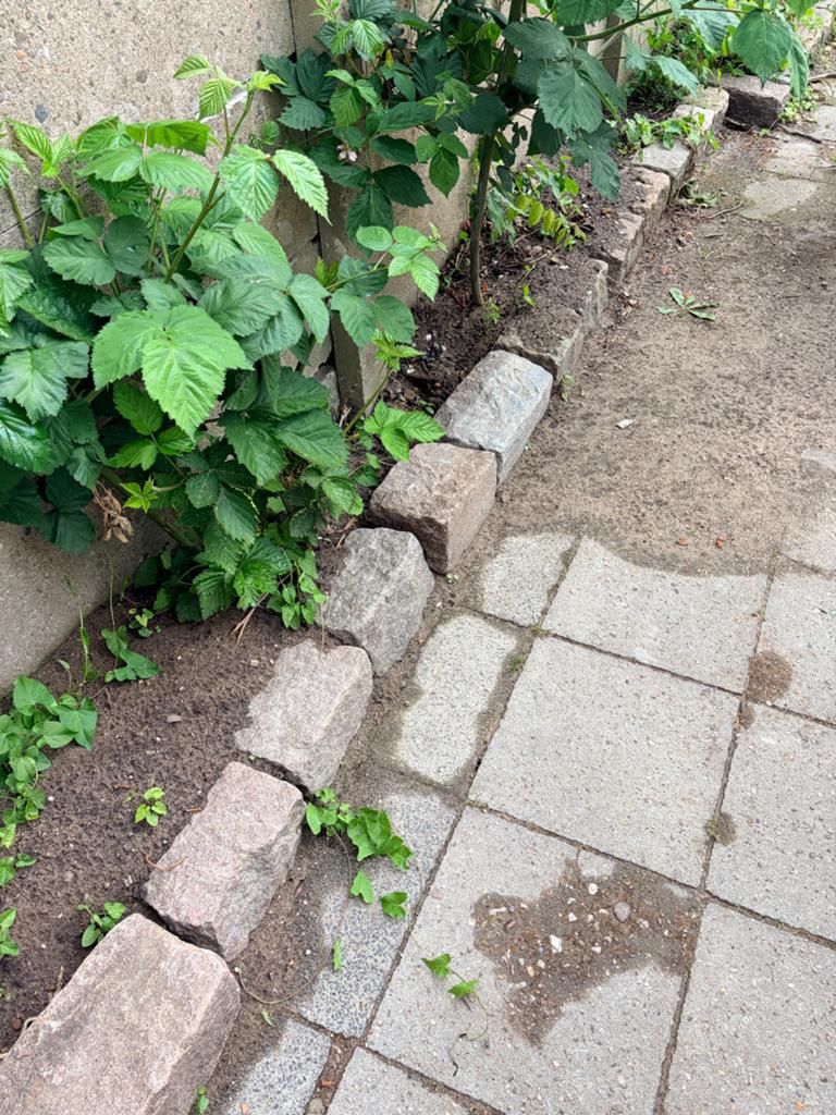 Grijze granieten stenen voor tuin of bestrating - 25 stuks, Ophalen, Tweedehands, Overige merken