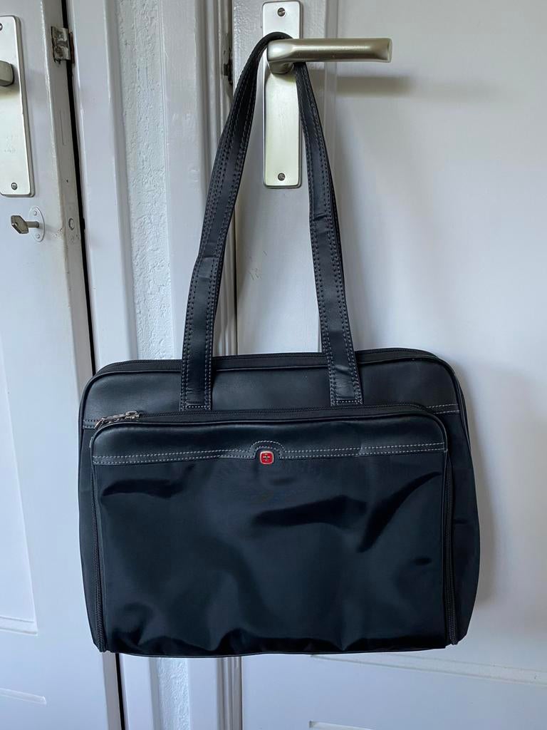 Mooie zwarte laptoptas van Wenger, Ophalen of Verzenden