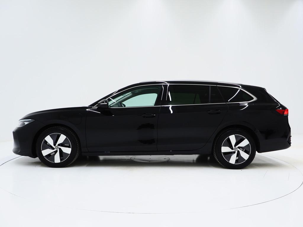 Volkswagen Passat Variant 1.5 eHybrid 204PK | Leder/Alcantar, Auto's, Zwart, 4 cilinders, Zwart, Plug-in hybride