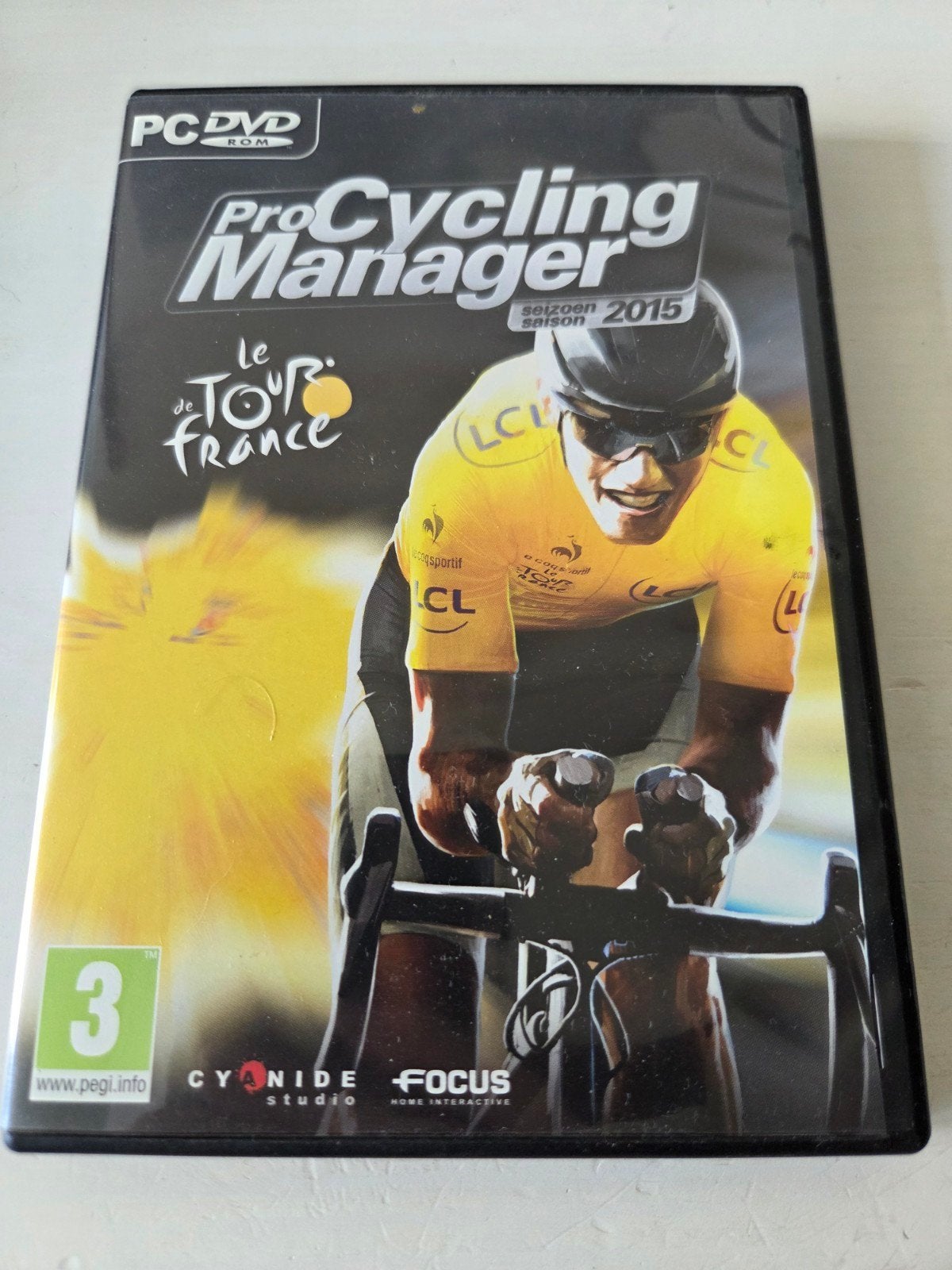 Pro Cycling Manager 2015 - Le Tour de France (PC DVD), 1 speler, Ophalen of Verzenden, Zo goed als nieuw, Vanaf 3 jaar