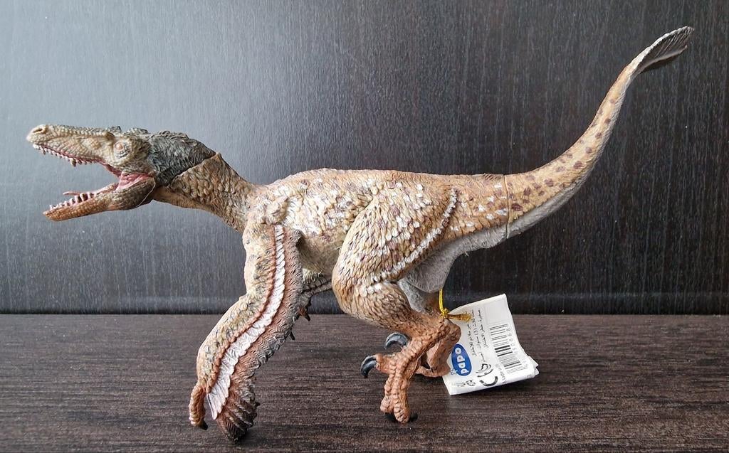 Papo Dino Velociraptor met Veren - 2016, Ophalen of Verzenden, Gebruikt