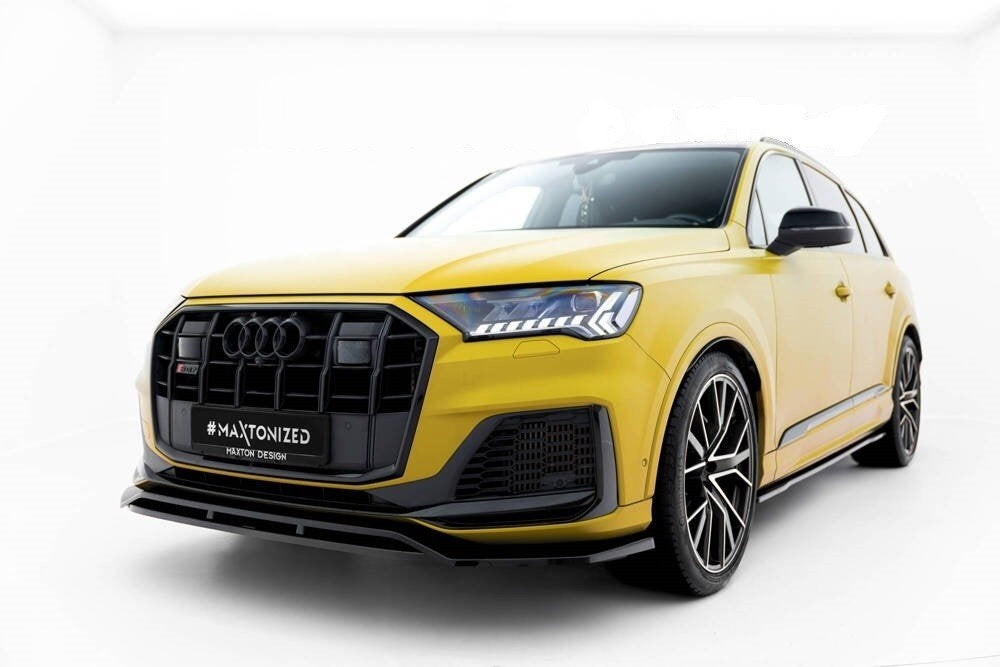 Voorlip sideskirt diffuser spoiler - Audi SQ7 19-23