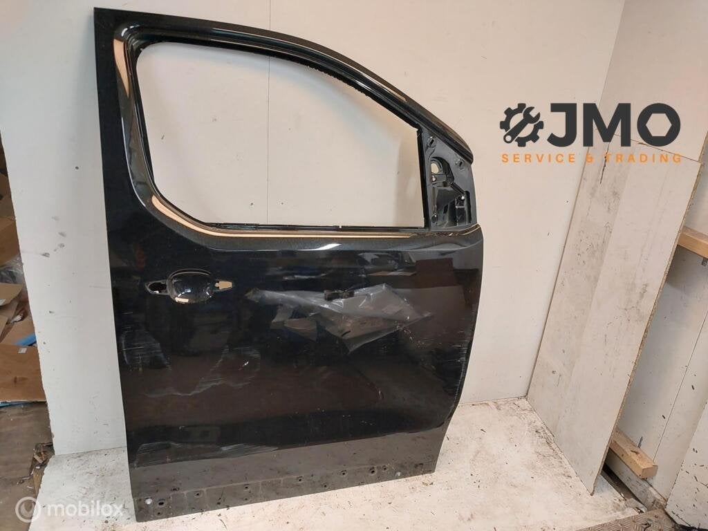 Portier rechtsvoor  zwart Opel Vivaro  2019-   9812213980, Auto-onderdelen, Gebruikt, Deur, Opel, Ophalen of Verzenden