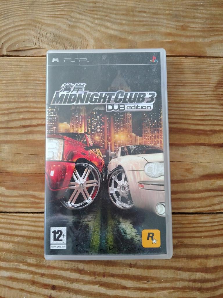 Midnight Club 3 DUB Edition PSP - Racegame, Gebruikt, 1 speler, Racen en Vliegen, Ophalen of Verzenden