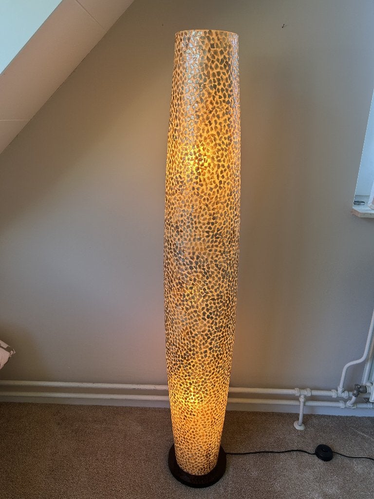 Vloerlamp Wangi Gold | Apollo H 150 cm van VillaFlor, Ophalen, Modern design, Nieuw, E27 (groot)