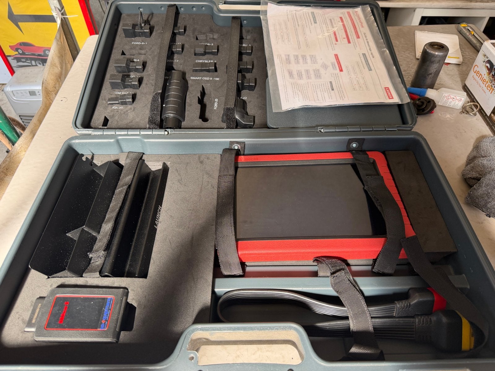 Launch X-431 Euro Pro 4 Diagnoseapparaat voor auto's, Ophalen of Verzenden, Zo goed als nieuw