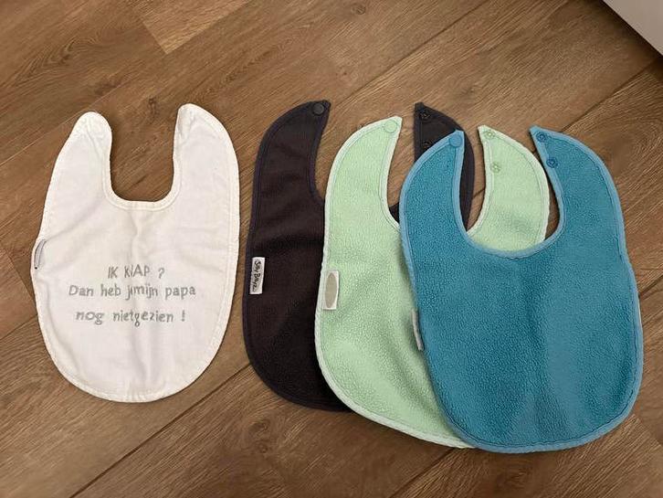Te koop: 4 slabbetjes, Ophalen of Verzenden, Zo goed als nieuw, Overige typen