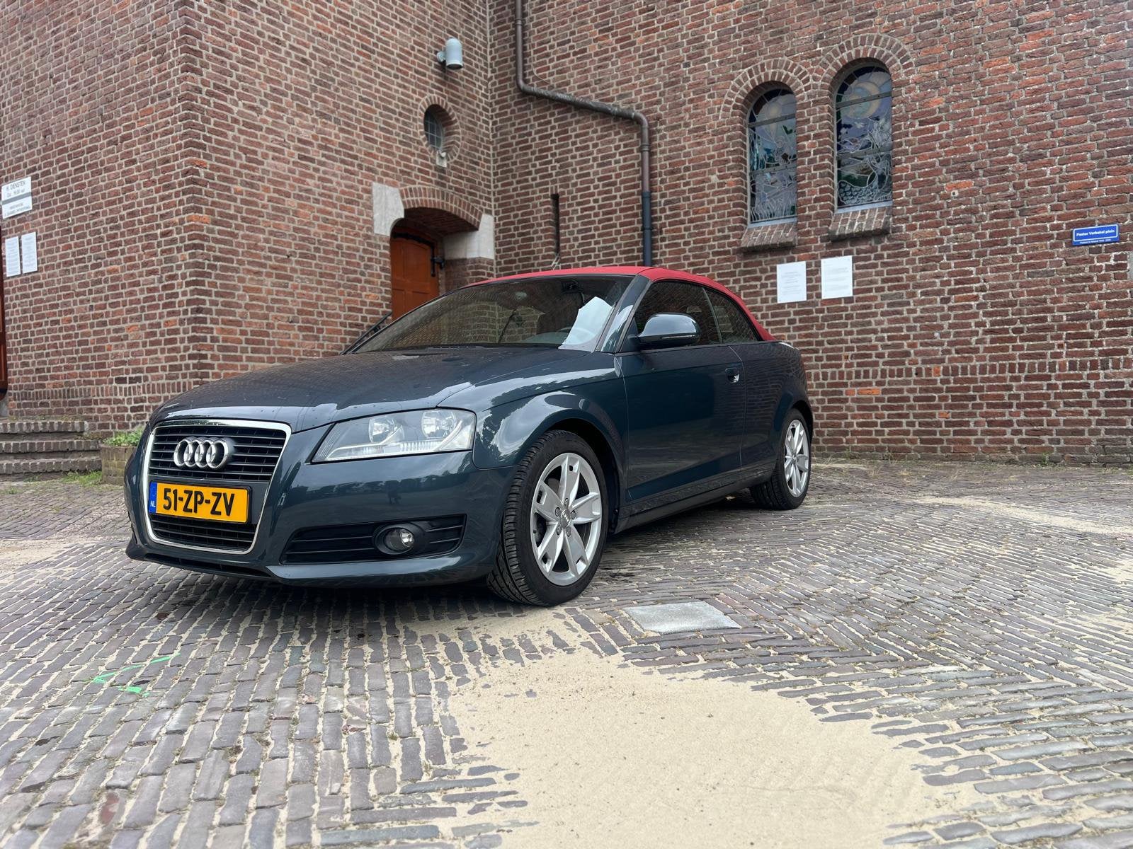 Audi A3 1.8 Tfsi Cabriolet 118KW 2008 Grijs, Auto's, Audi, Voorwielaandrijving, Cabriolet, Handgeschakeld, Particulier