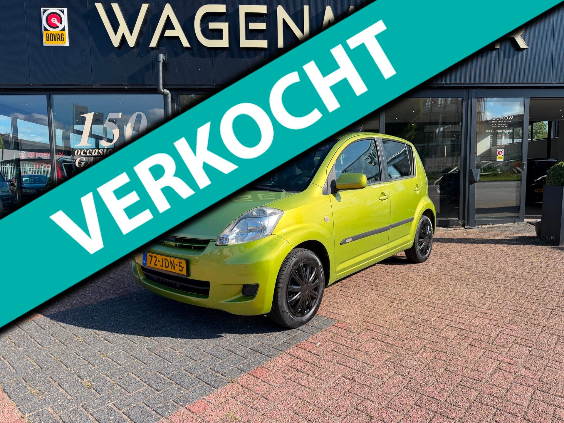 Daihatsu Sirion 2 1.3-16V Exclusive AUTOMAAT|Airco|Nap, Auto's, Daihatsu, Stof, Gebruikt, 31 €/maand, Bedrijf