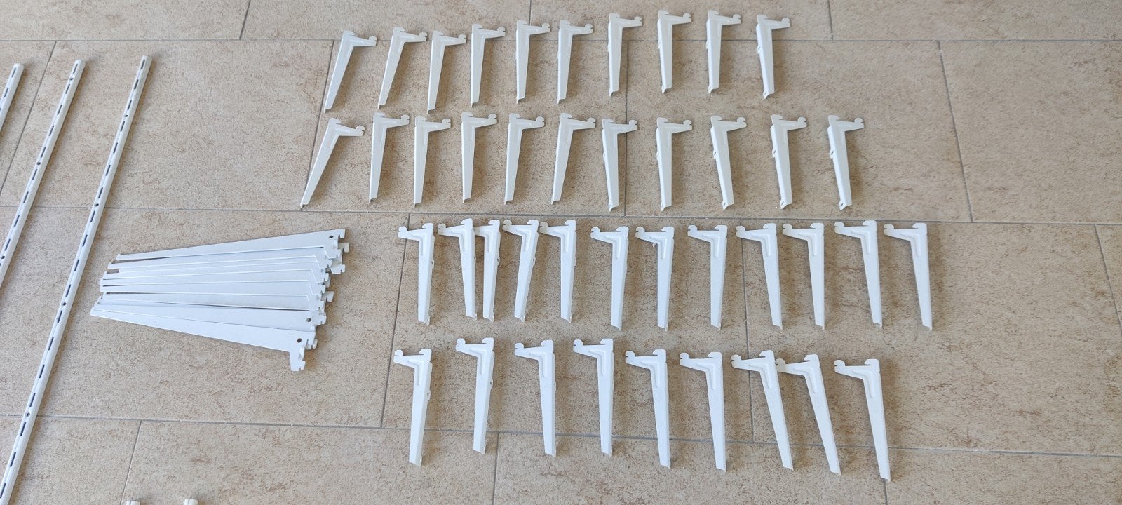 Rails en plankdragers (inclusief gratis houten planken), Ophalen
