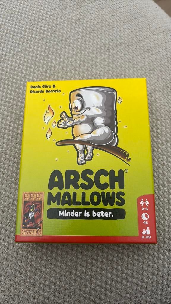 Arsch mallows 999games, Vijf spelers of meer, Ophalen of Verzenden, Nieuw