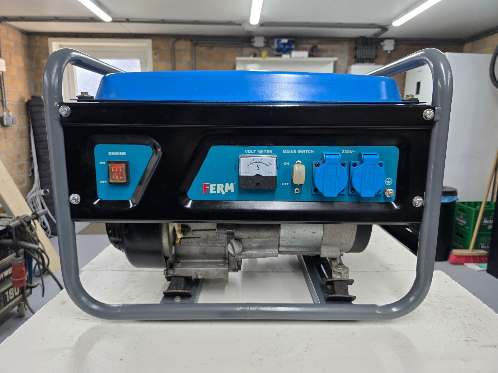 Ferm Benzine Generator 6.5 PK - Betrouwbare Stroombron, Doe-het-zelf en Verbouw, Aggregaten, Ophalen, Gebruikt, Minder dan 5 kVA