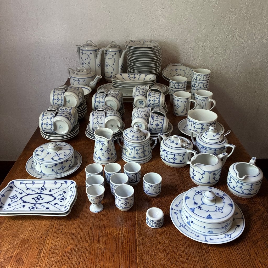 Vintage Jäger Blau Saks servies, Antiek en Kunst, Ophalen
