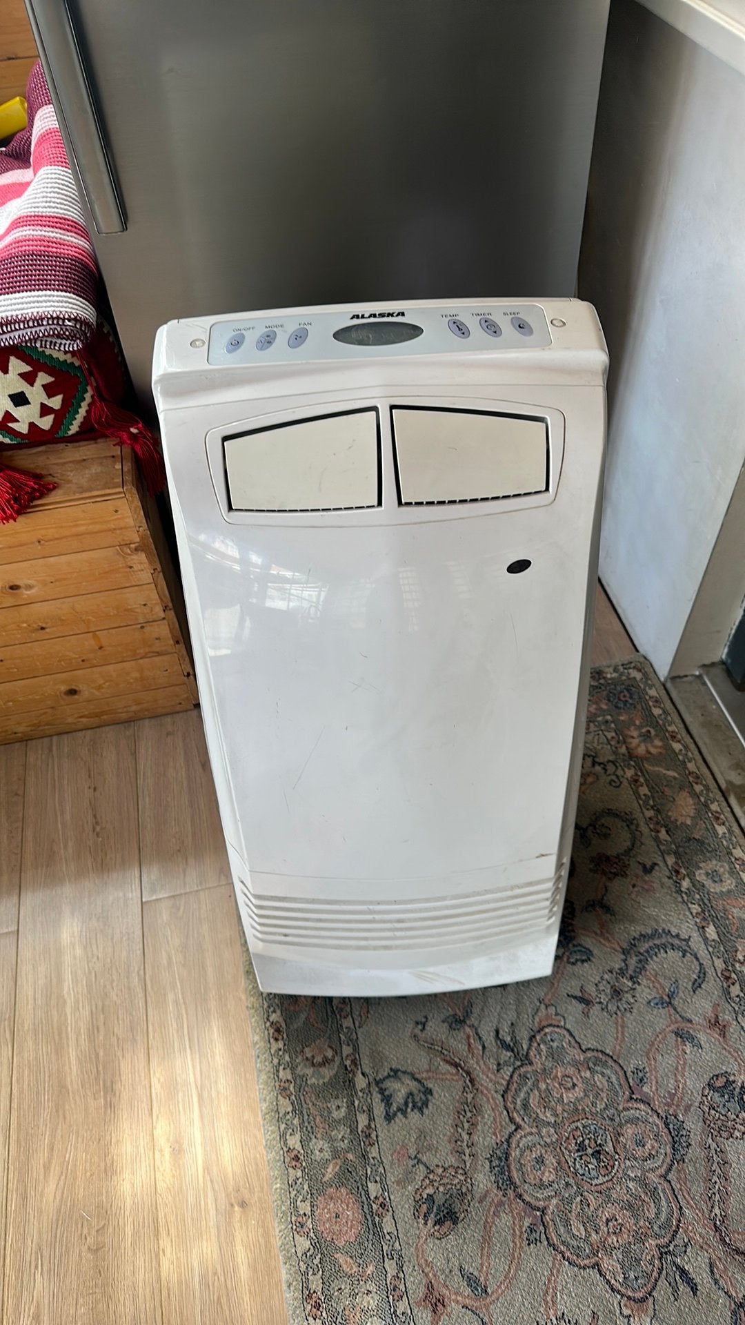 Airco conditioning Alaska sterke airco, Ophalen, Minder dan 60 m³, 3 snelheden of meer, Zo goed als nieuw