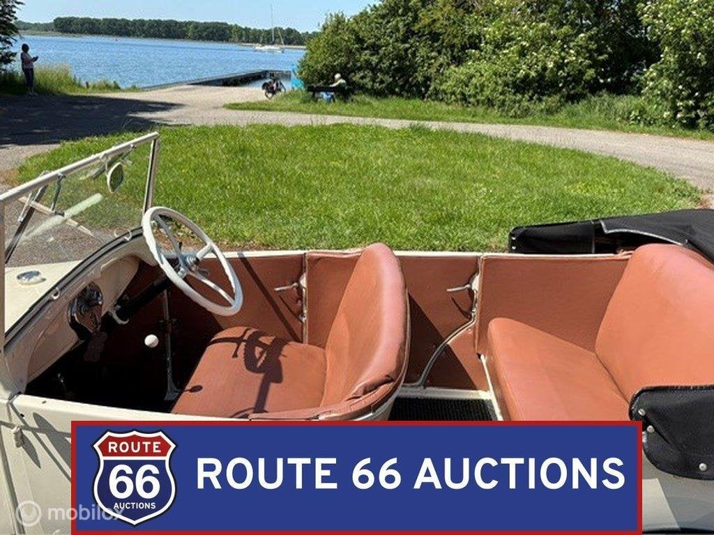 Ford Model A Phaeton | 1926 | Route 66 Auctions, Auto's, Oldtimers, Overige carrosserieën, Zwart, Bedrijf, Handgeschakeld