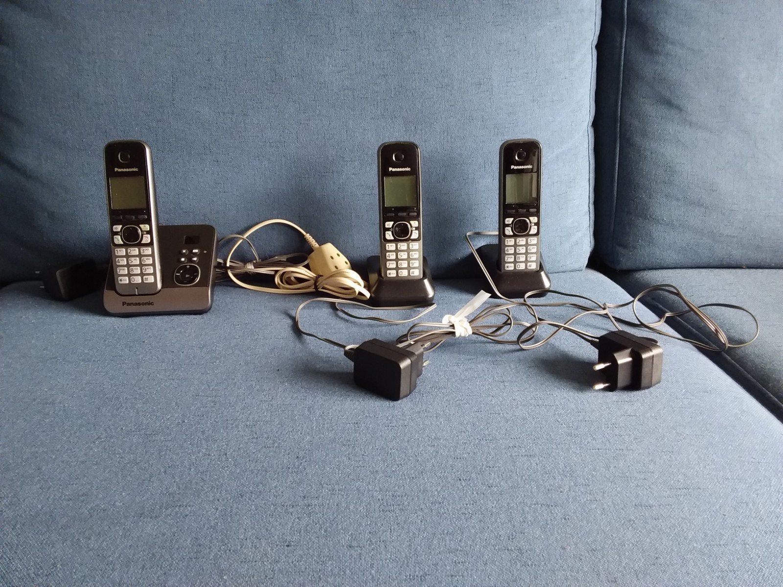 Panasonic huistelefoon 3 stuks, Ophalen of Verzenden, Zo goed als nieuw