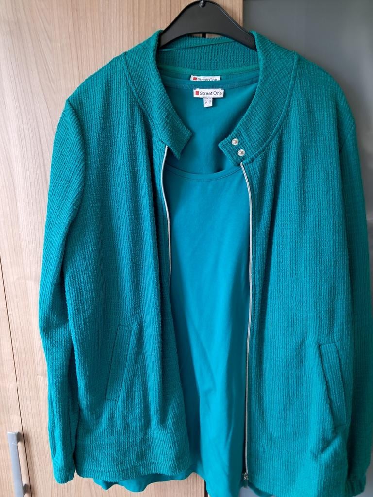 street one maat 46, Ophalen of Verzenden, Zo goed als nieuw, Maat 46/48 (XL) of groter, Groen