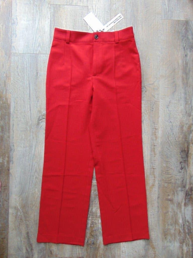 Zara FRANÇOISE straight leg Maat L NIEUW lange broek rood, Kleding | Dames, Zara, Maat 42/44 (L), Nieuw, Ophalen of Verzenden