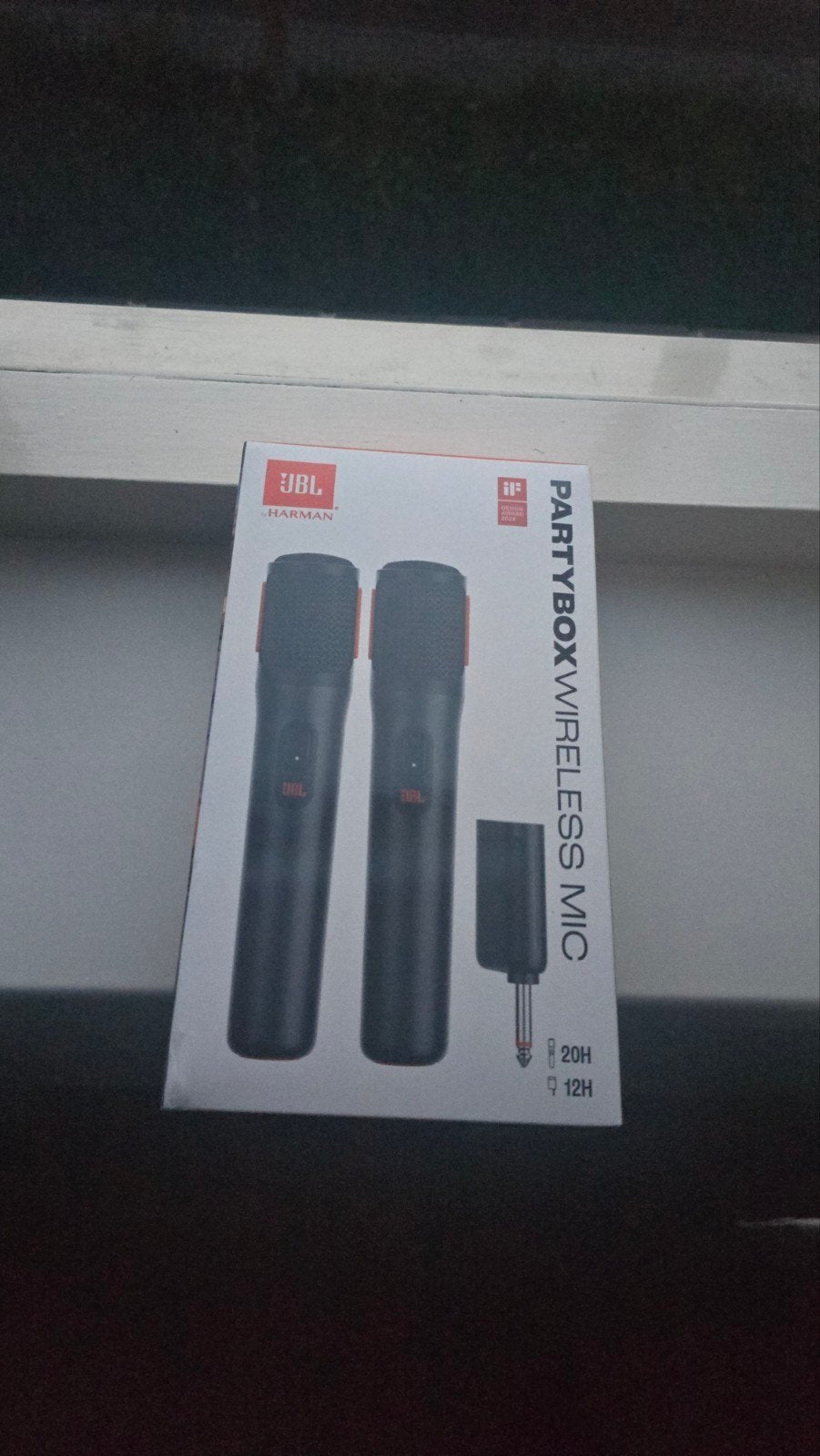 JBL Partybox Draadloze Microfoons (Set van 2), Muziek en Instrumenten, Microfoons, Ophalen, Nieuw, Zangmicrofoon, Draadloos