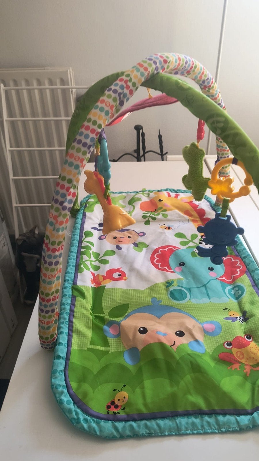Fisherprice speelmat, Ophalen, Gebruikt