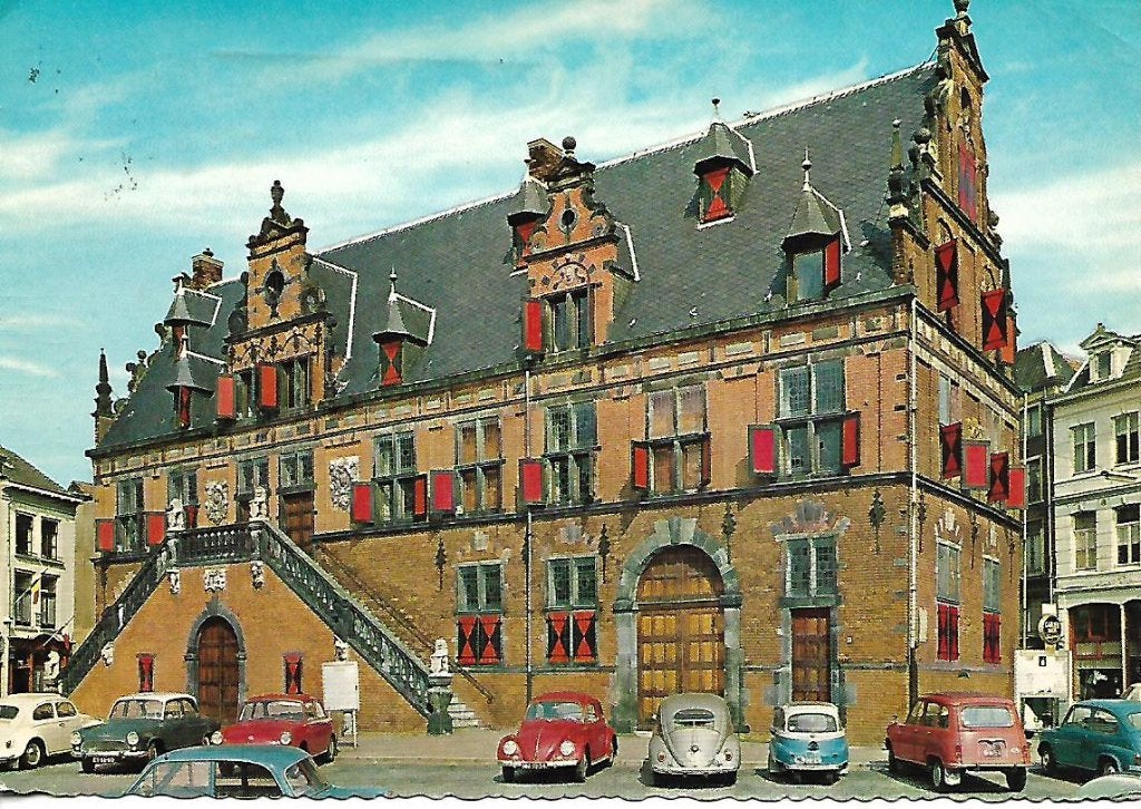 Nijmegen- -Waaggebouw., Verzenden, 1960 tot 1980, Gelopen, Gelderland