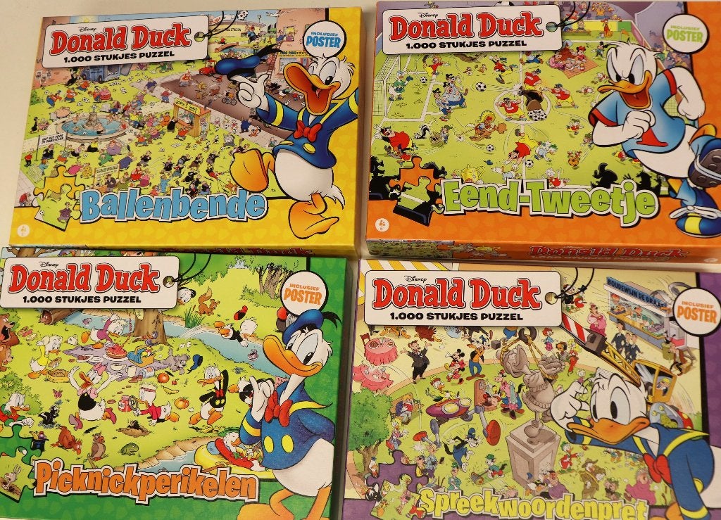 Puzzels Diverse, Ophalen of Verzenden, 500 t/m 1500 stukjes, Zo goed als nieuw, Legpuzzel
