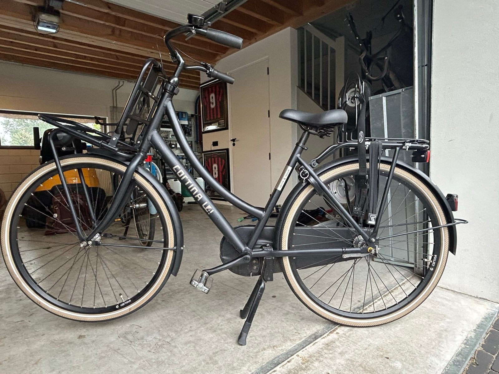 Cortina U4 Transportfiets Dames/ kids - Zo goed als nieuw, Versnellingen, Zo goed als nieuw, 50 tot 53 cm, Trommelrem