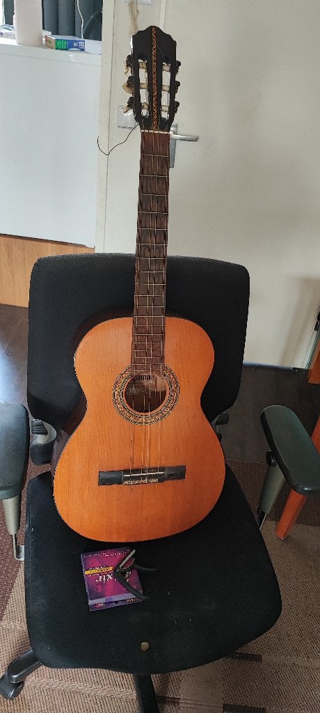Akoestische Gitaar, incl nieuwe snaren en kam., Ophalen, Gebruikt, Klassieke of Spaanse gitaar