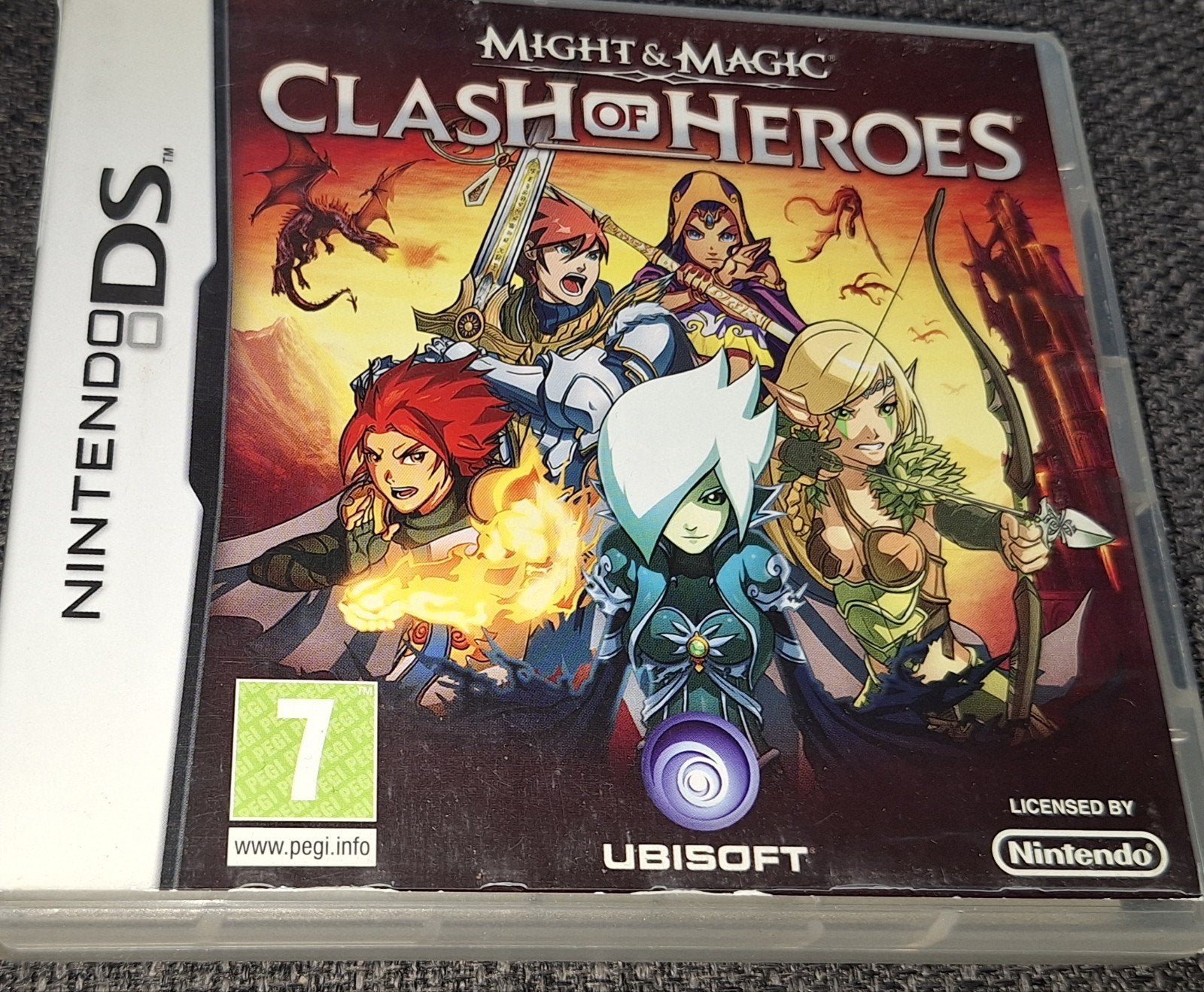 Might & Magic Clash of Heroes Nintendo DS, 1 speler, Ophalen of Verzenden, Zo goed als nieuw, Role Playing Game (Rpg)
