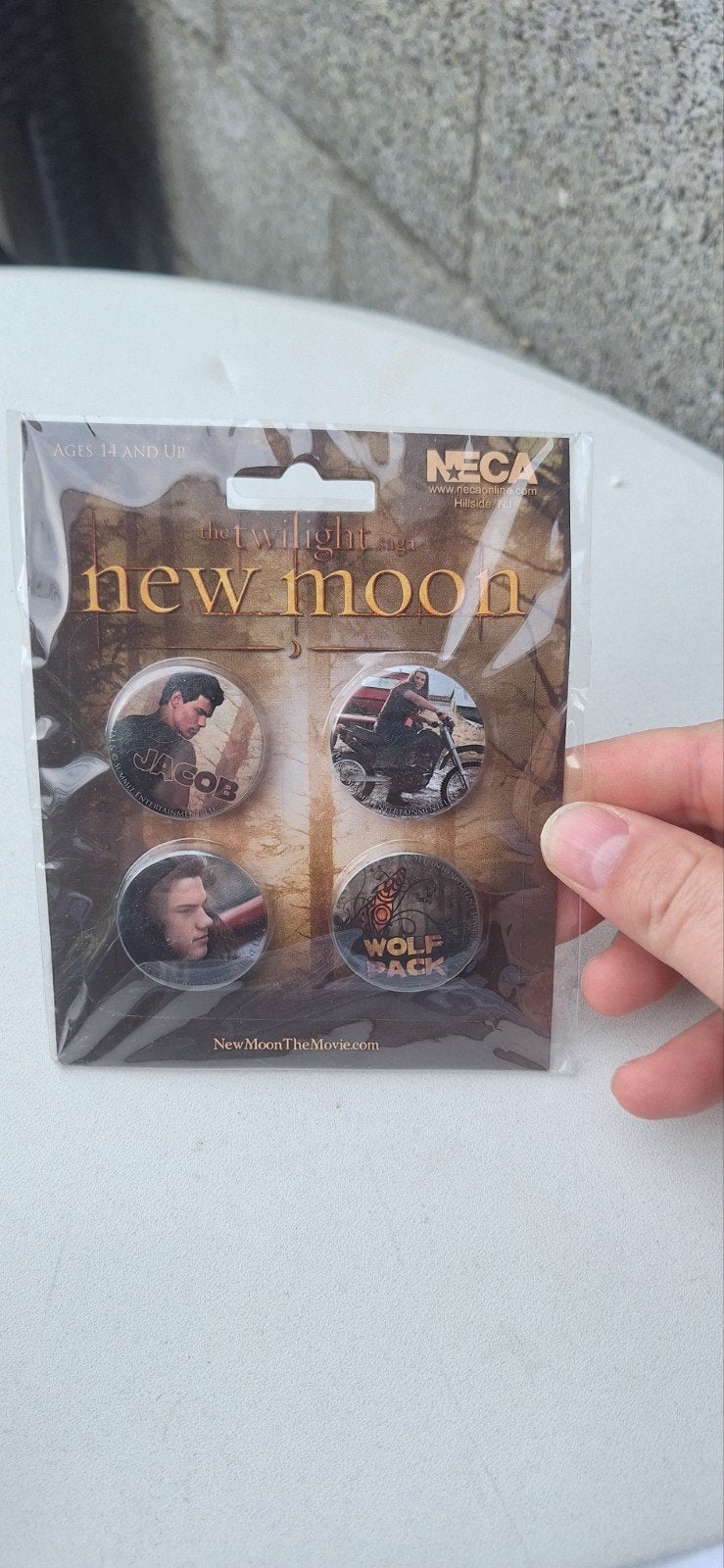 Twilight New moon buttons (151025), Neca, ., Overige typen, Nieuw